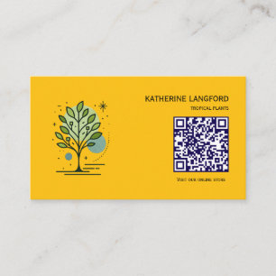 Benutzerdefinierte Greenleaf Nursery Branding Visitenkarte