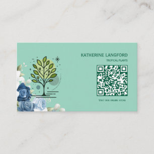 Benutzerdefinierte Greenleaf Nursery Branding Visitenkarte