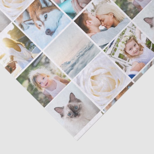 Benutzerdefinierte Grid-Collage für Ihr Foto Seidenpapier (Ausschnitt)