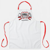 benutzerdefinierte Grill-Master-Schürze Schürze (Vorderseite)