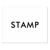 Benutzerdefinierte Größe 4,0" x 5,0" Gummistempel (Prägung)