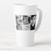 Benutzerdefinierte große Latte-Tasse Milchtasse (Rechte Ecke)