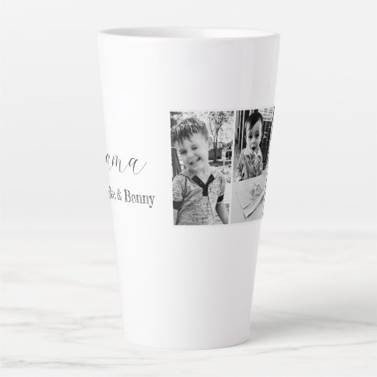 Benutzerdefinierte große Latte-Tasse Milchtasse (Vorderseite)