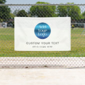 Benutzerdefinierte große Logogesellschafts-Brandin Banner (Insitu)
