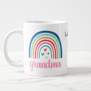 Benutzerdefinierte Großmutter Regenbogen Jumbo-Tasse