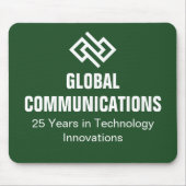 Benutzerdefinierte grüne Cyber-Technologie-Compute Mousepad (Vorne)