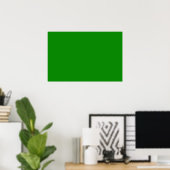 Benutzerdefinierte, grüne DIY-Hintergrundvorlage Poster (Heimbüro)