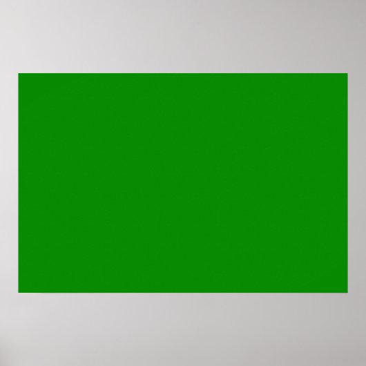 Benutzerdefinierte, grüne DIY-Hintergrundvorlage Poster (Vorne)