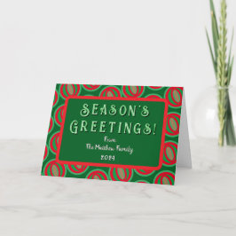 Benutzerdefinierte Grußkarte Karte