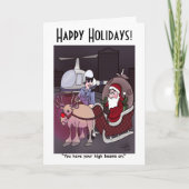 Benutzerdefinierte Grußkarte mit hohen Beams Karte (Vorderseite)