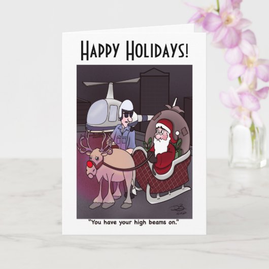 Benutzerdefinierte Grußkarte mit hohen Beams Karte (Orchidee)