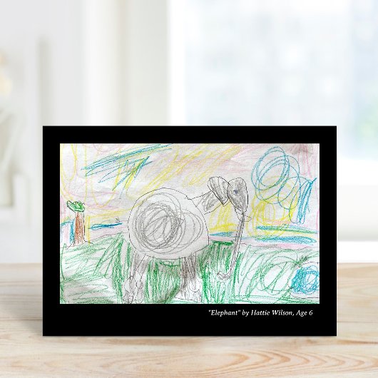 Benutzerdefinierte Grußkarten mit dem Kunstwerk Ih Karte