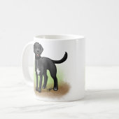 Benutzerdefinierte "Guinness"-Tasse Kaffeetasse (Vorderseite Links)