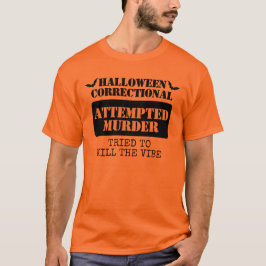 Benutzerdefinierte Halloween-Schadensgruppe T-Shirt