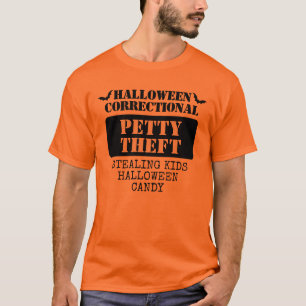 Benutzerdefinierte Halloween-Schadensgruppe T-Shirt