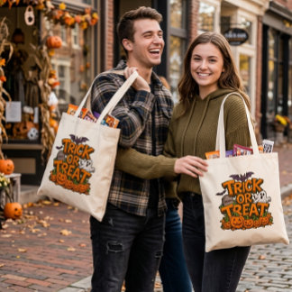 Benutzerdefinierte Halloween-Tasche - Gruseliger T Tragetasche