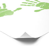 Benutzerdefinierte Handdruckkunst von untergeordne Fotodruck (Ecke)