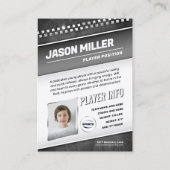 Benutzerdefinierte Handelskarte, Schwarz-Silber-Sp Telefonnummerkarte (Rückseite)