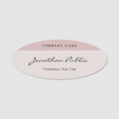 Benutzerdefinierte, handgeschriebene Skripte Moder Namensschild (Vorderseite)