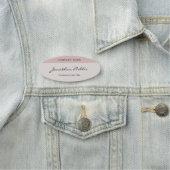 Benutzerdefinierte, handgeschriebene Skripte Moder Namensschild (Beispiel)