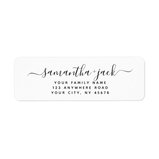 Benutzerdefinierte, handgeschriebene Stilvolle Ele (Vorne)