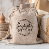 Benutzerdefinierte Handmade mit Liebe Name Vielen Gummistempel