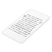 Benutzerdefinierte Handschrift Magnet (Linke Seite)