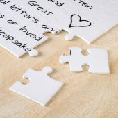 Benutzerdefinierte Handschrift Puzzle (Seite)