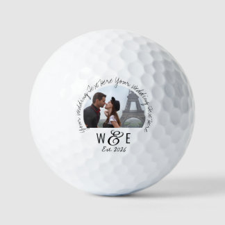 Benutzerdefinierte Handschrift Text Golf Ball Gast