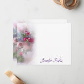 Benutzerdefinierte Handschriftname für SkriptsWate Mitteilungskarte (Vorderseite/Rückseite Beispiel)