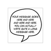 Benutzerdefinierte Handyblase oder Ballon mit Meld Gummistempel (Prägung)