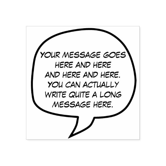 Benutzerdefinierte Handyblase oder Ballon mit Meld Gummistempel (Prägung)