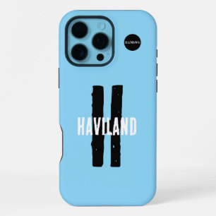 Benutzerdefinierte Handyhülle HAMbWG iPhone 16 Pro Max Hülle