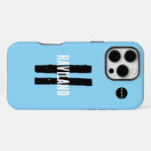 Benutzerdefinierte Handyhülle HAMbWG iPhone Hülle (Rückseite (Horizontal))