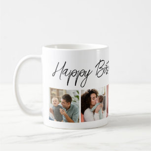 Benutzerdefinierte Happy Birthday Oma 5 Foto-Colla Kaffeetasse