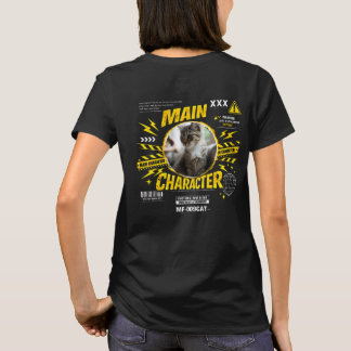 Benutzerdefinierte Hauptfigur Katzenliebhaber Lust T-Shirt