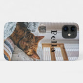 Benutzerdefinierte Haustierkatze Case-Mate iPhone Hülle (Rückseite (Horizontal))