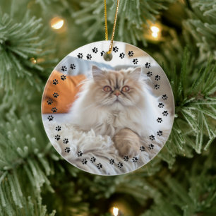 Benutzerdefinierte Haustierliebe Ihr Foto Erinneru Keramik Ornament