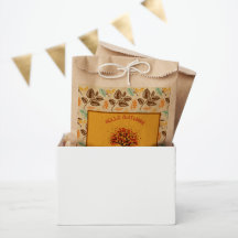 Benutzerdefinierte "Hello Autumn" farbenfrohe Herb