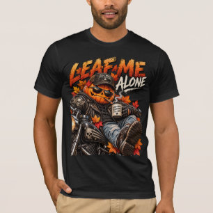 Benutzerdefinierte Herbstkürbis-Grafik, Lass Mich T-Shirt