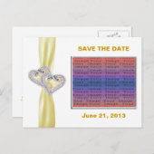 Benutzerdefinierte Herz-Lemon-Multifunktionsleiste Ankündigungspostkarte (Vorne/Hinten)