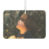 Benutzerdefinierte Herzform des Fotos Autolufterfrischer (Rückseite)