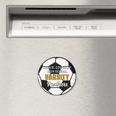 Benutzerdefinierte High School Varsity Fußballmann Magnet (In Situ (Geschirrspüler))