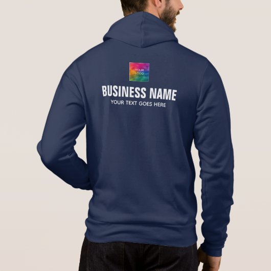 Benutzerdefinierte Hinzufügen von Logo doppelseiti Hoodie (Rückseite)
