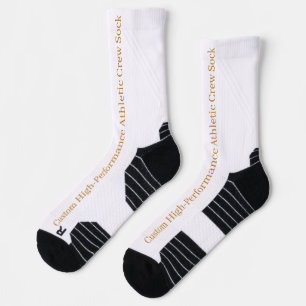 Benutzerdefinierte Hochleistungs-Sport-Crew-Socke Socken