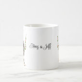 Benutzerdefinierte Hochzeit  Kaffeetasse (Mittel)