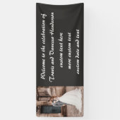 Benutzerdefinierte Hochzeitsfeier Banner (Vertikal)