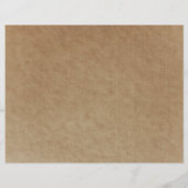 Benutzerdefinierte Hochzeitsprogrammvorlage für Lü (Rückseite)