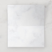 Benutzerdefinierte Hochzeitstabelle für elegante R Platzkarte (Innenseite Aufgefaltet)