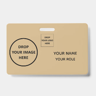 Benutzerdefinierte horizontale Unternehmens-ID – 2 Ausweis